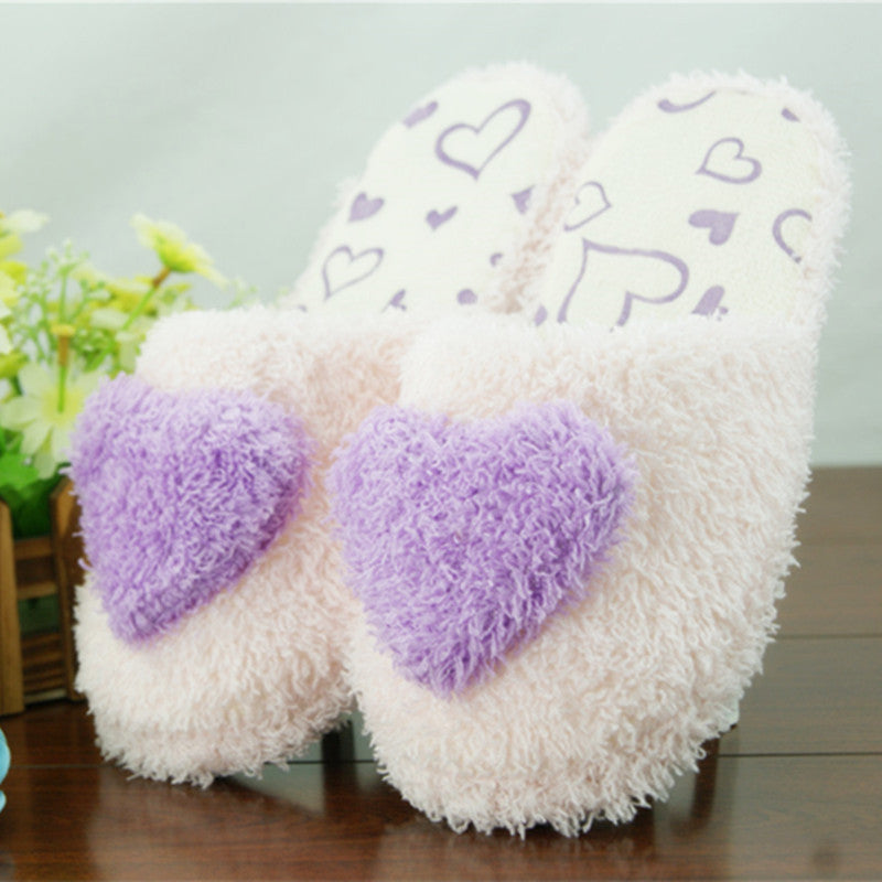 Heart Slippers