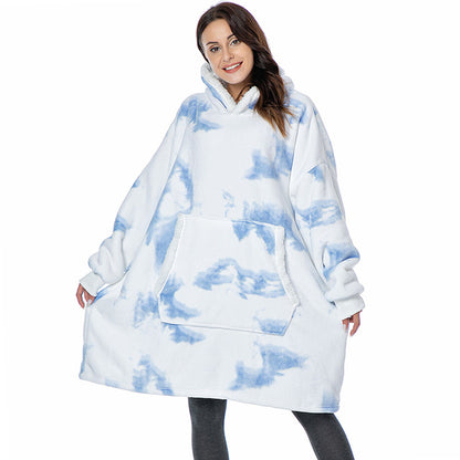 Wearable Blanket With Sleeves Winter Pullover Sudadera Mujer