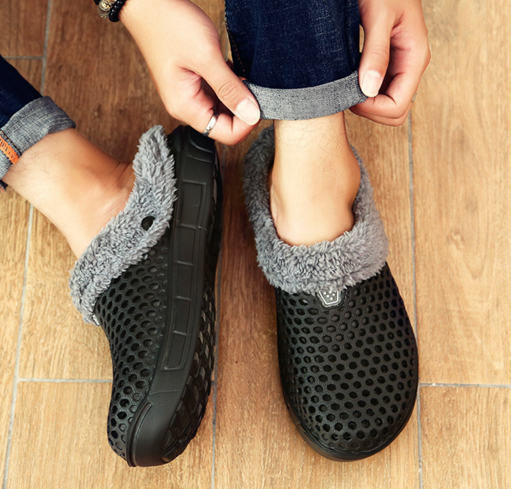 Fuzzy Clogs Slippers non-slip