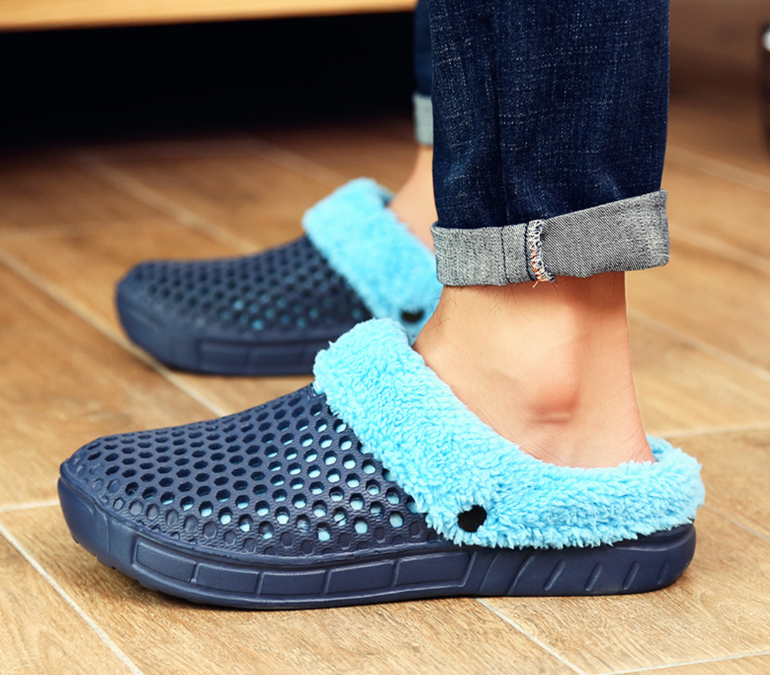 Fuzzy Clogs Slippers non-slip