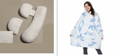 Wearable Blanket With Sleeves Winter Pullover Sudadera Mujer